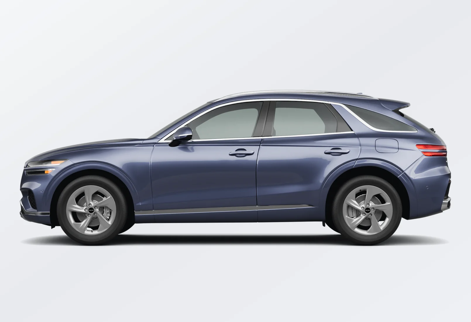Genesis GV70 2026 lease deal in NYC — side view