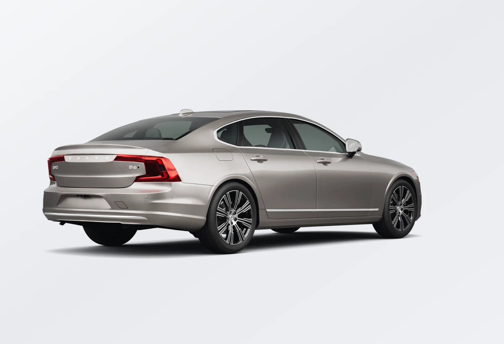 Volvo S90 2025 lease deal in NYC — rear view