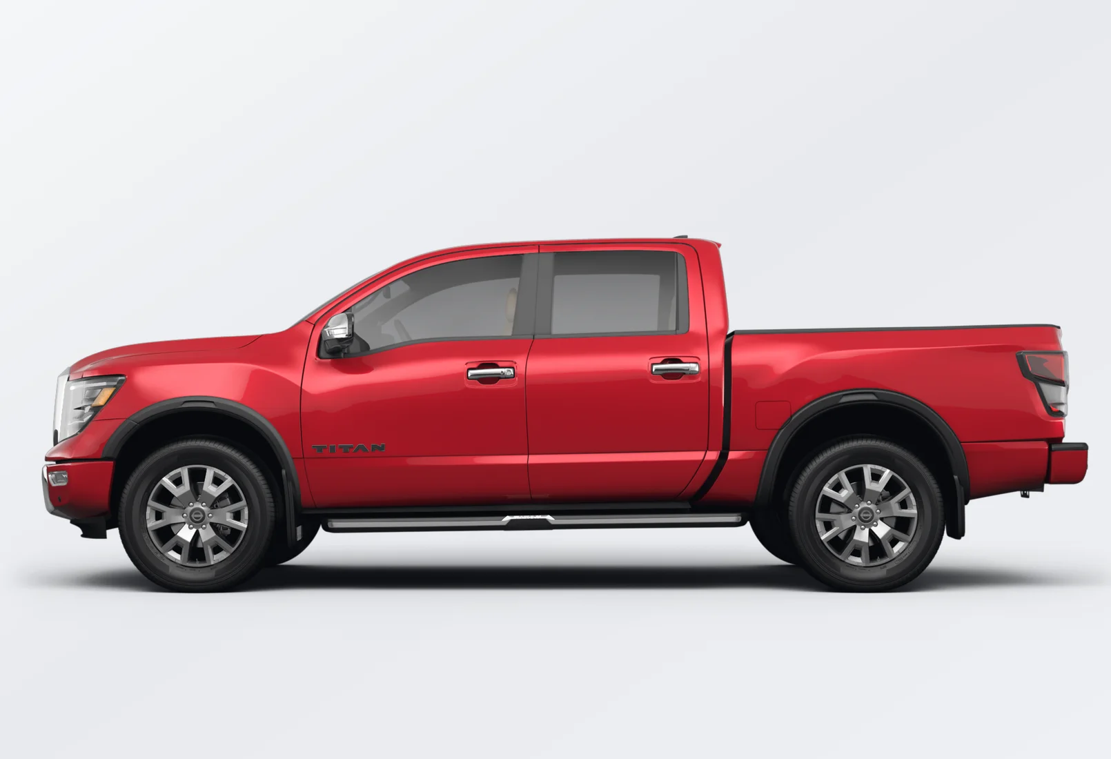 Nissan Titan 2024 lease deal in NYC — side view
