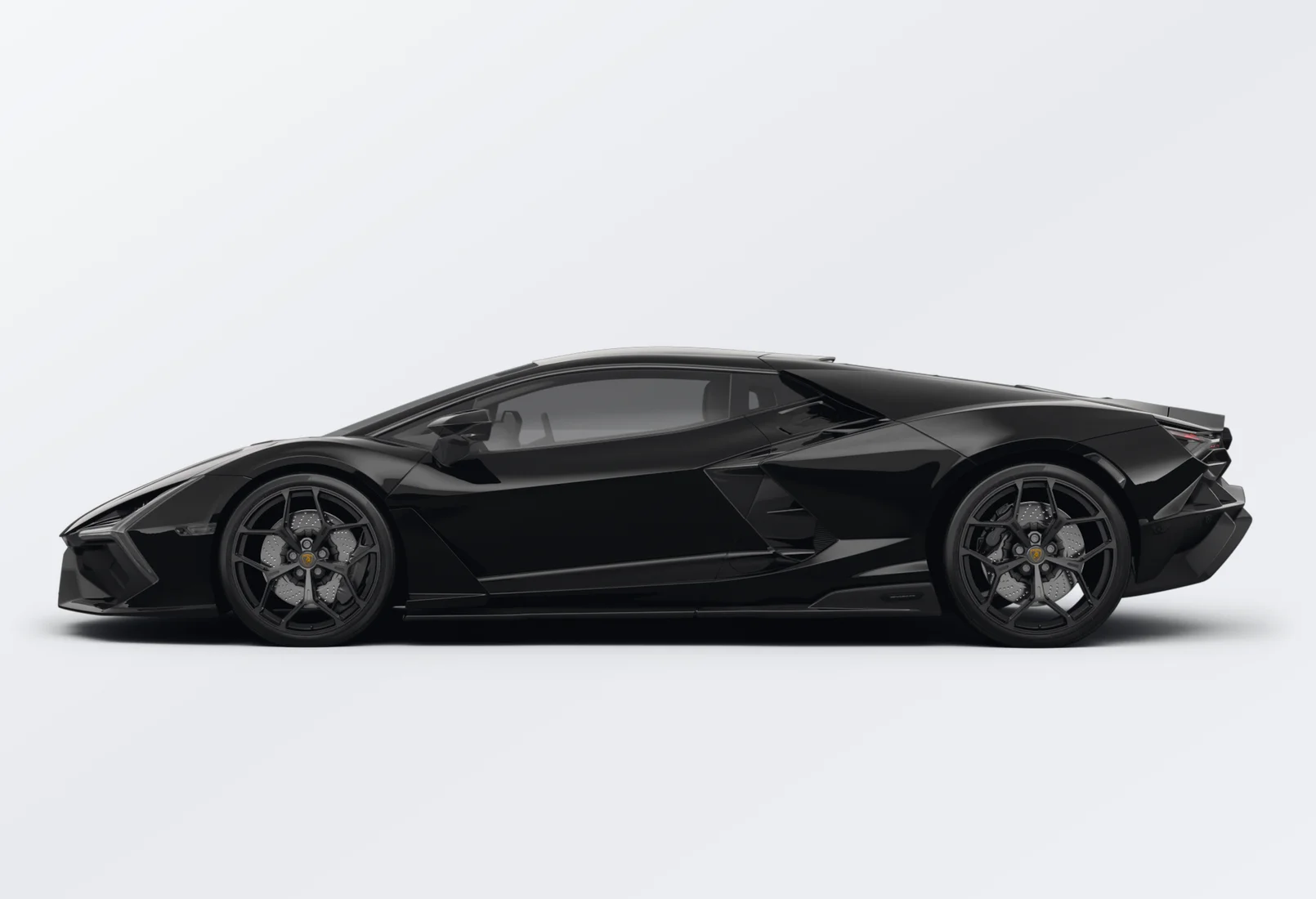 Lamborghini Revuelto 2025 lease deal in NYC — side view