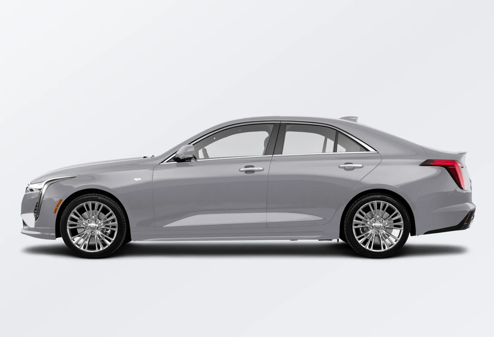 Cadillac CT4 2026 lease deal in NYC — side view