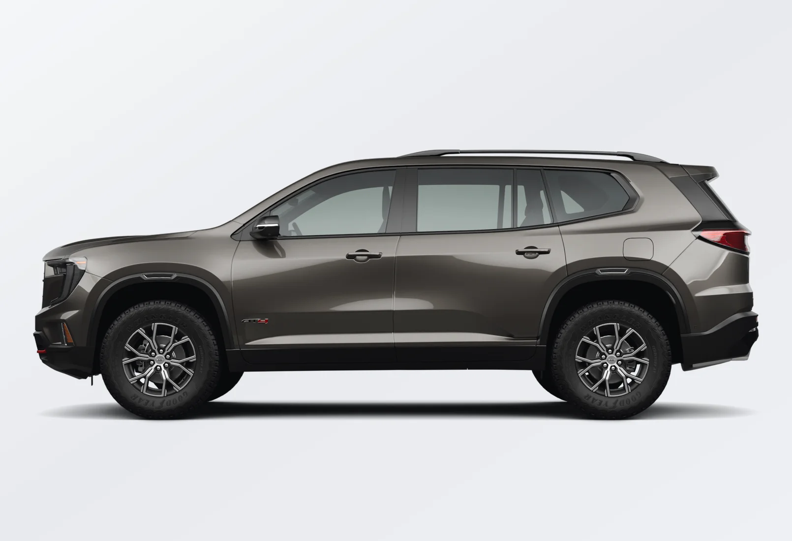 GMC Acadia 2025 lease deal in NYC — side view