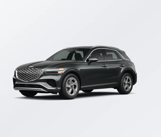 Genesis GV70 2026 lease deal in NYC — front view