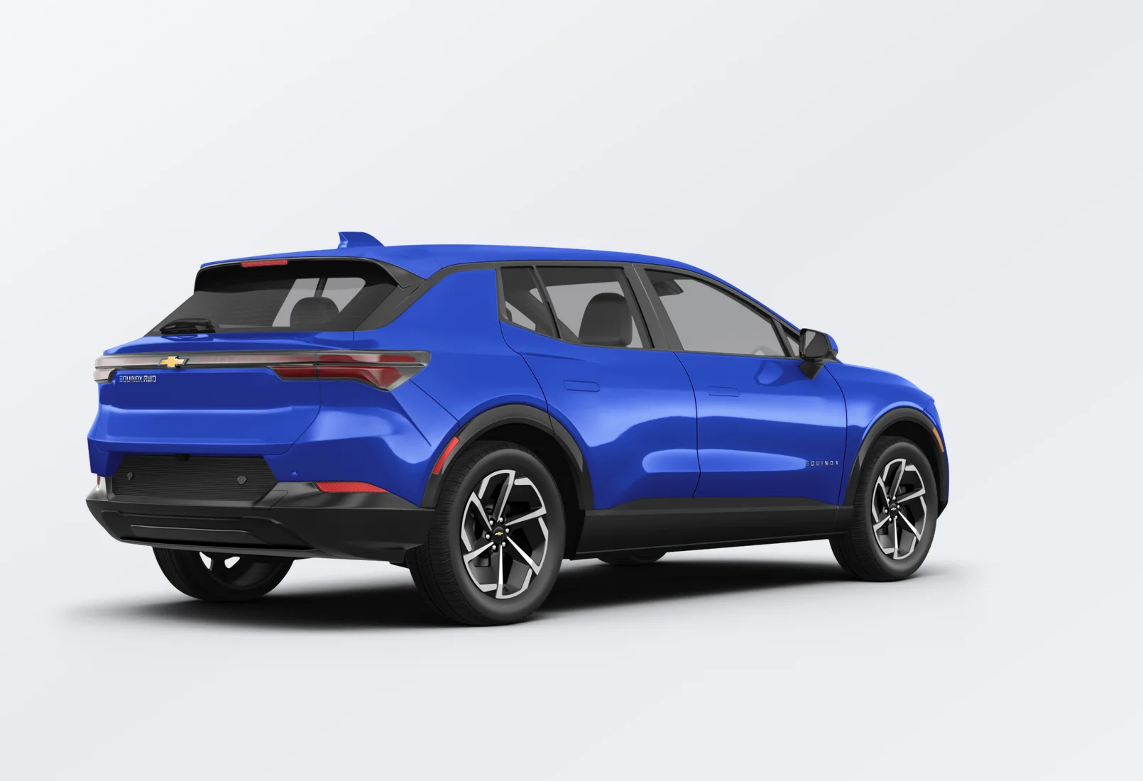 Chevrolet Equinox EV 2026 lease deal in NYC — rear view