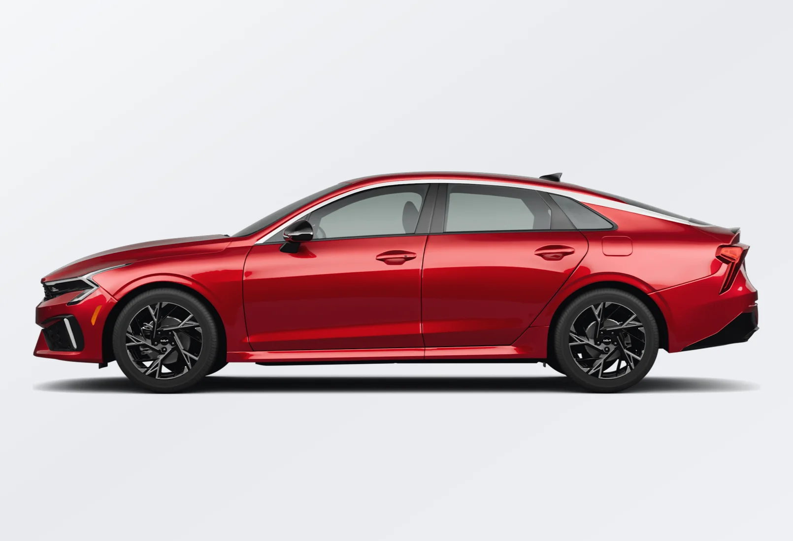 Kia K5 2026 lease deal in NYC — side view