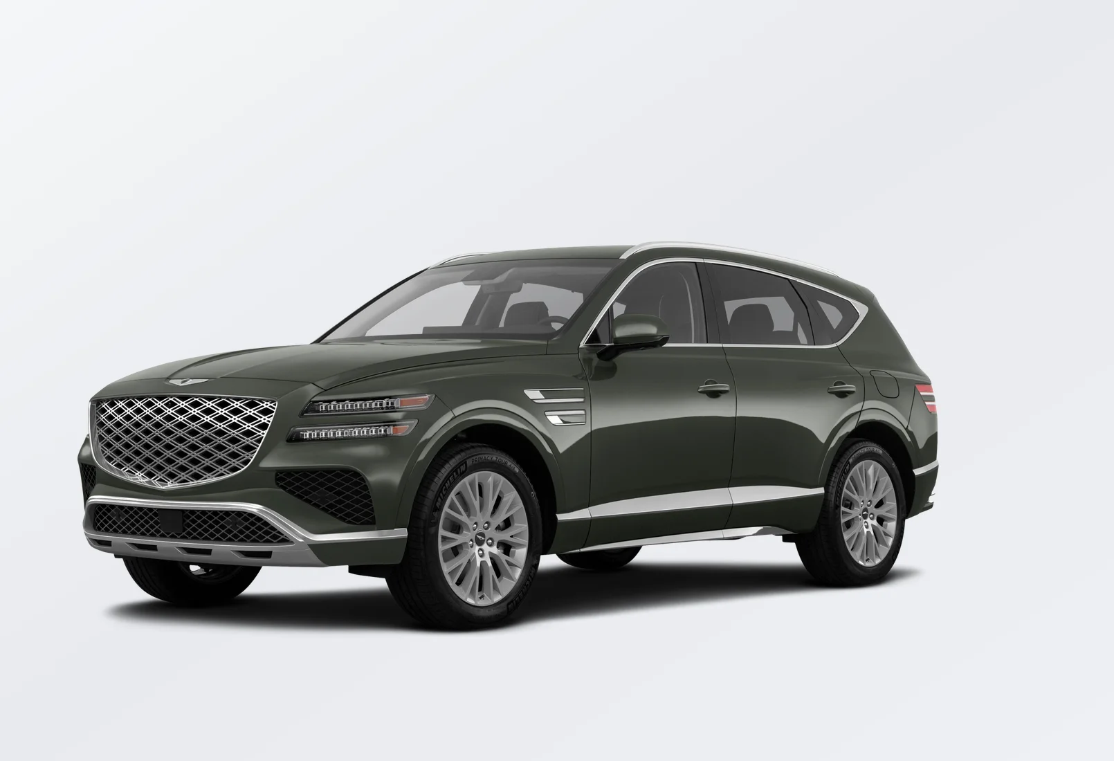 Genesis GV80 2026 lease deal in NYC — front view