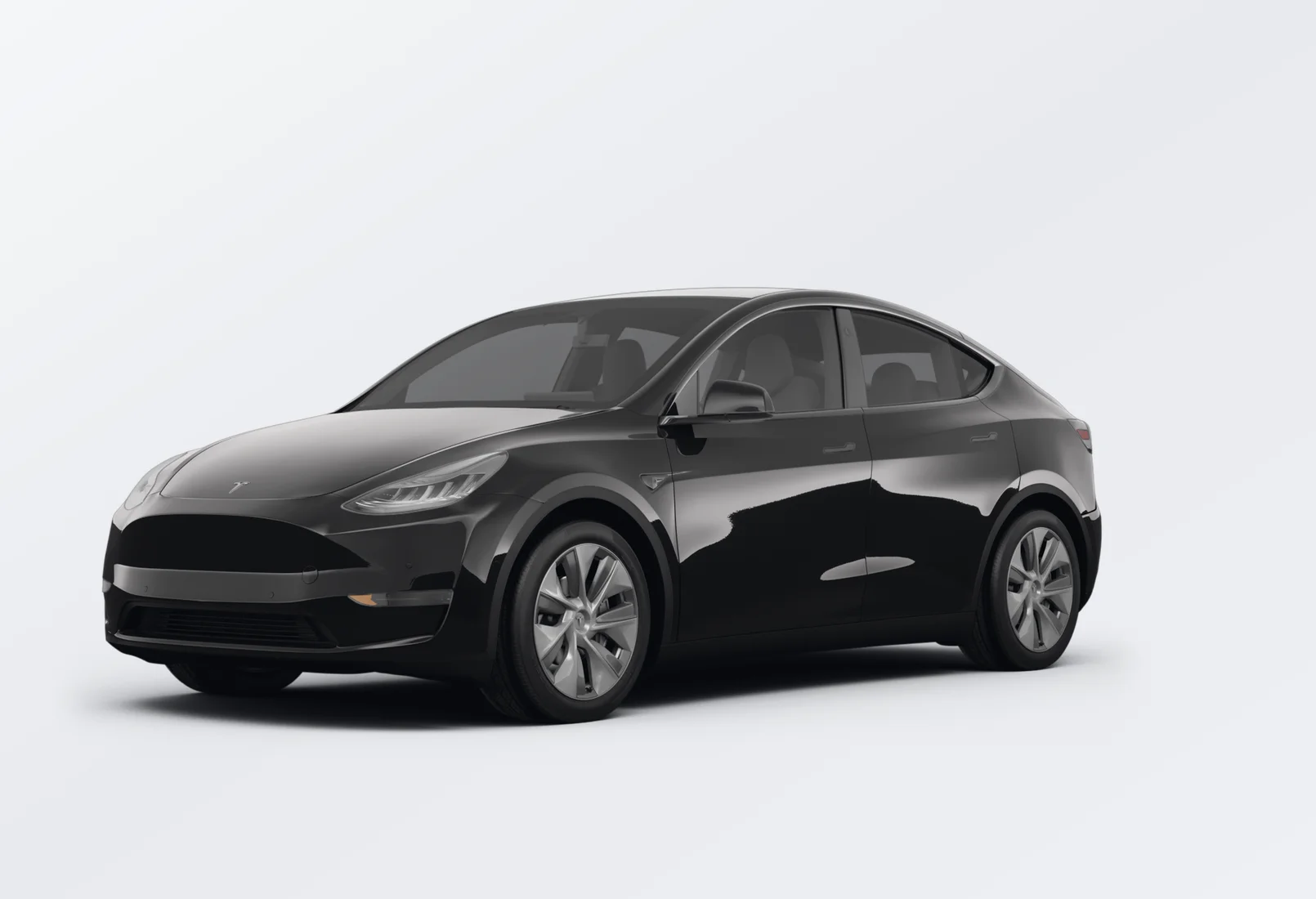 Tesla Model Y 2025 lease deal in NYC — front view