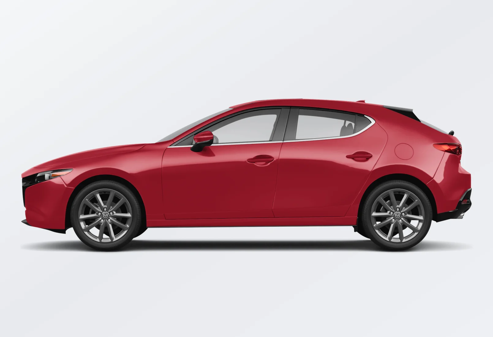 Mazda Mazda3 Hatchback 2026 lease deal in NYC — side view