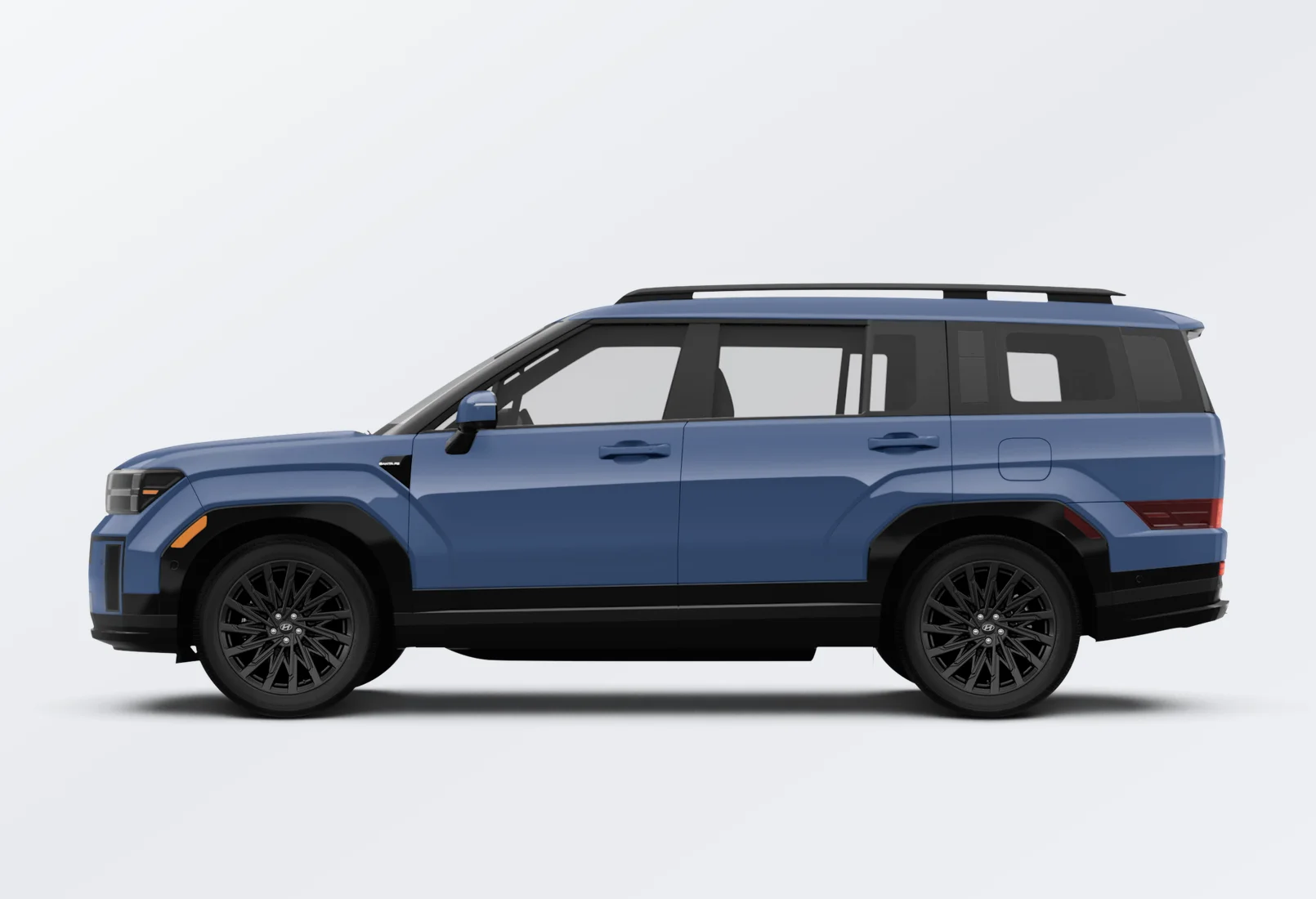 Hyundai Santa Fe 2026 lease deal in NYC — side view