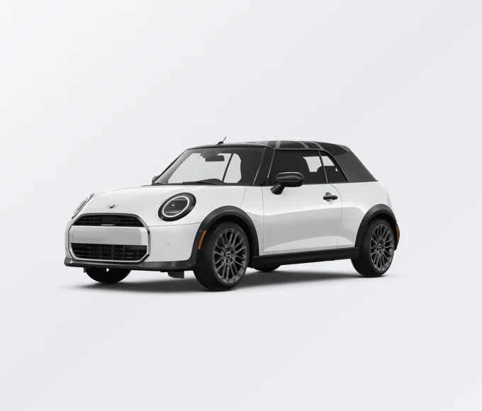 MINI Convertible 2026 lease deal in NYC — front view
