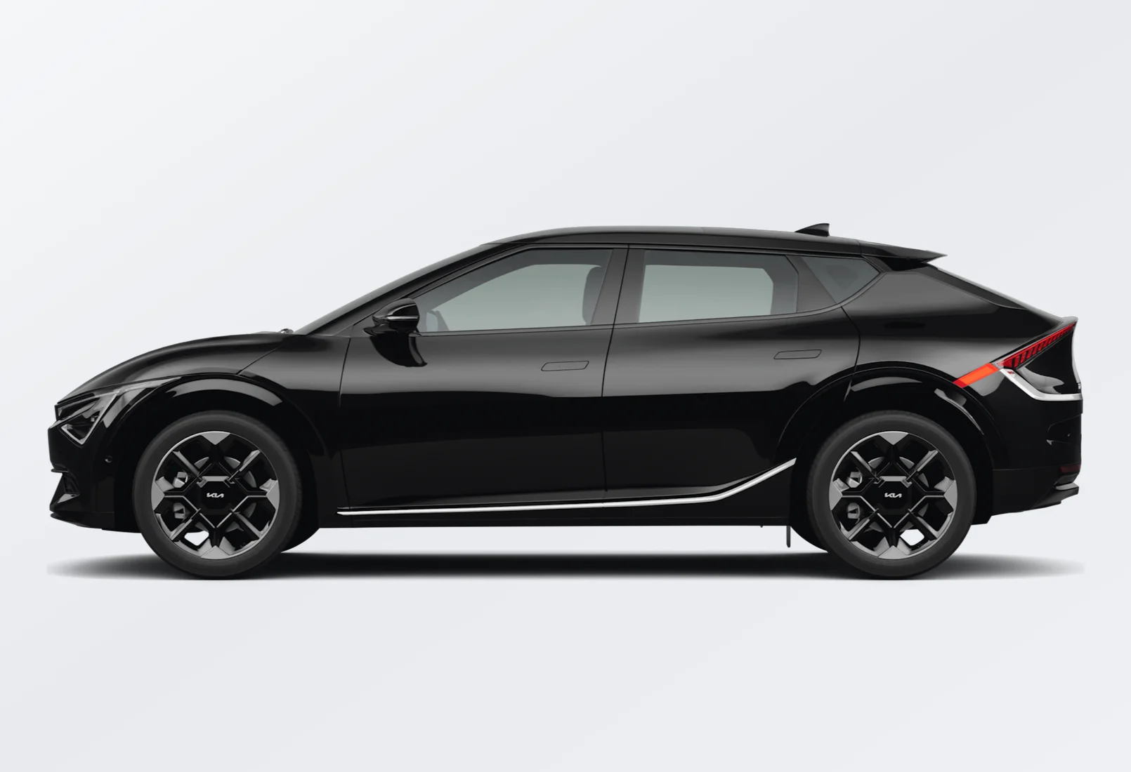 Kia EV6 2025 lease deal in NYC — side view