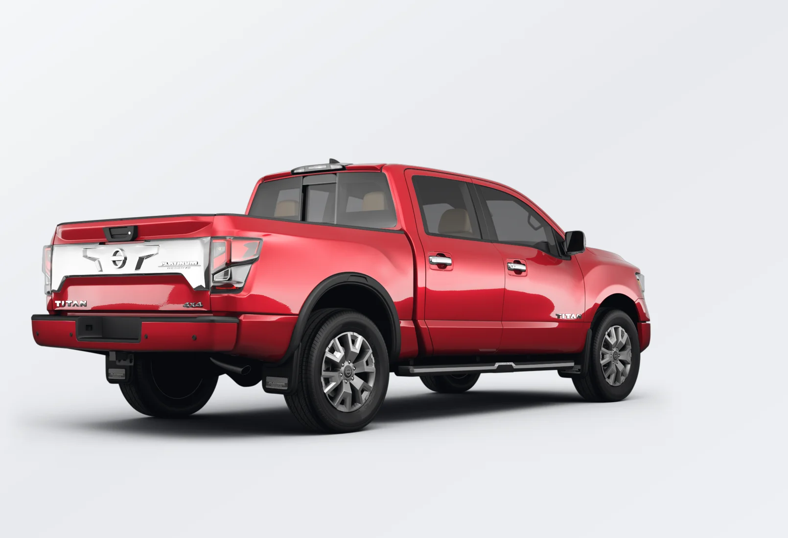 Nissan Titan 2024 lease deal in NYC — rear view