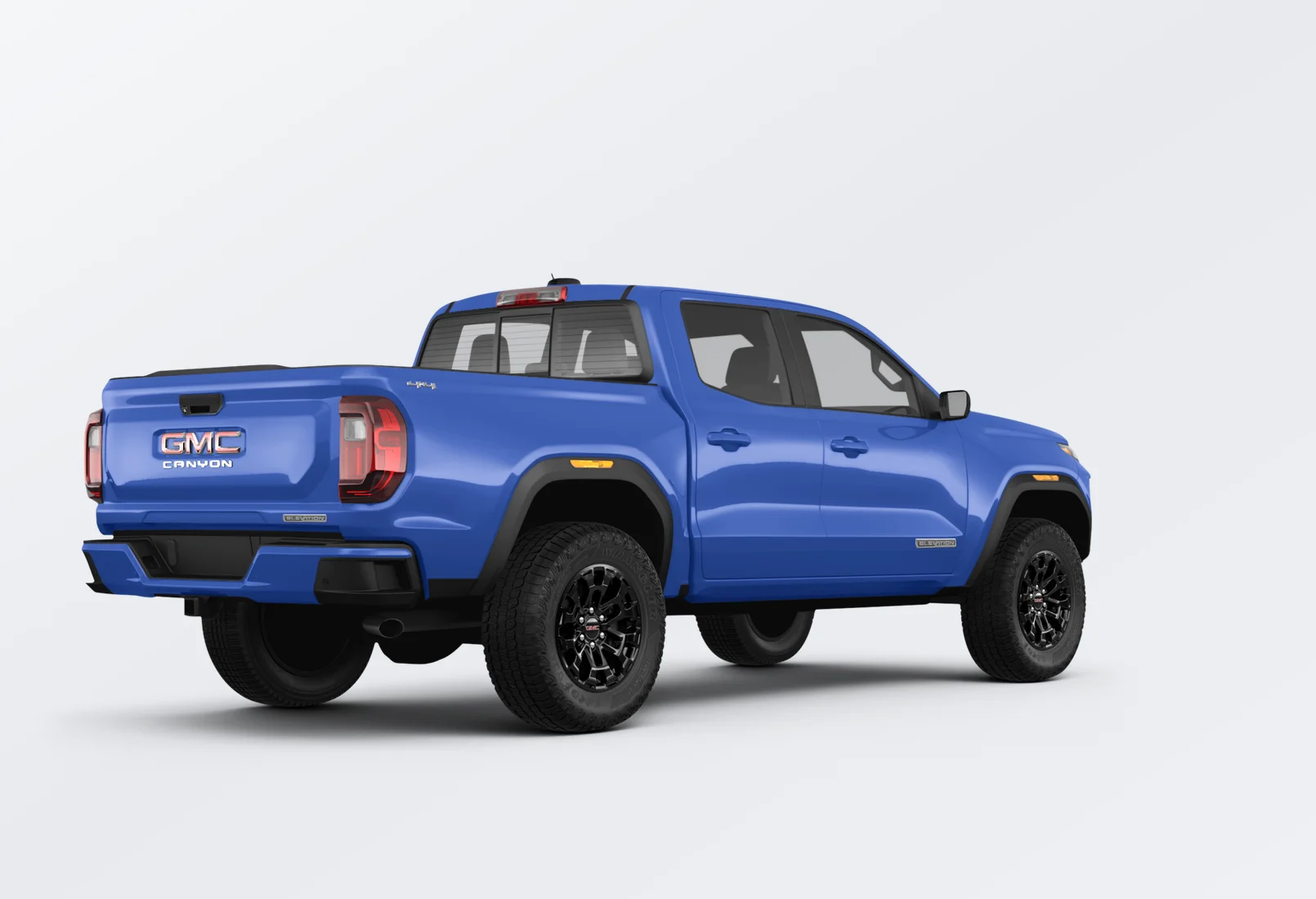 GMC Canyon 2026 lease deal in NYC — rear view