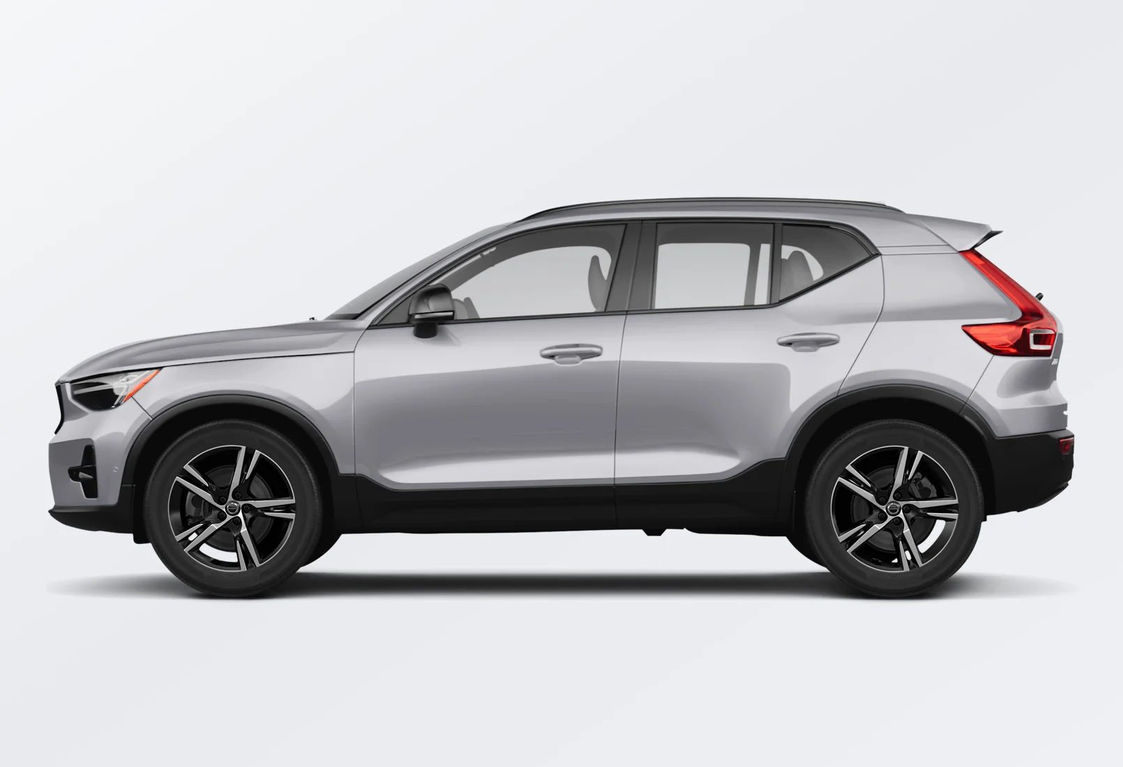 Volvo XC40 2026 lease deal in NYC — side view