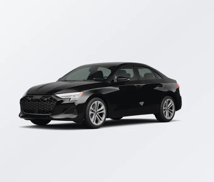 Audi A3 2026 lease deal in NYC — front view