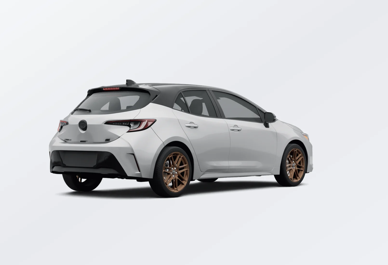 Toyota Corolla Hatchback 2025 lease deal in NYC — rear view