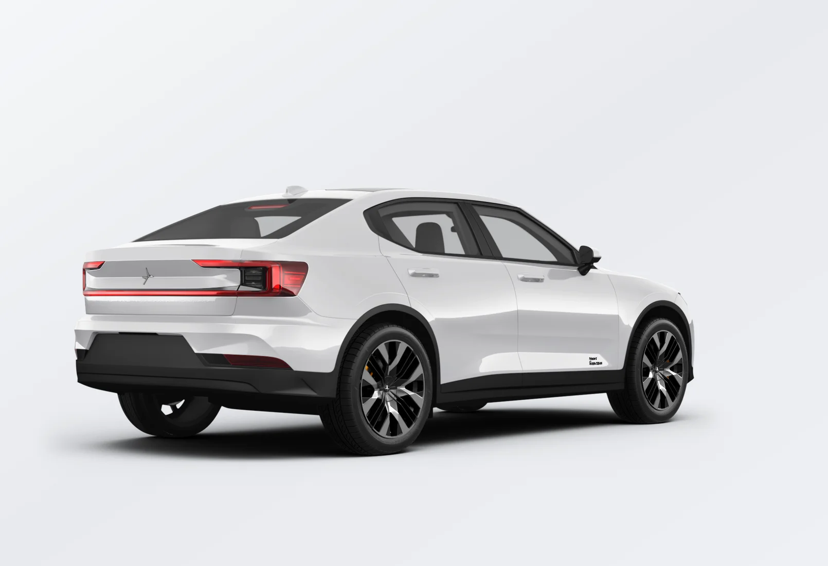 Polestar 2 2025 lease deal in NYC — rear view