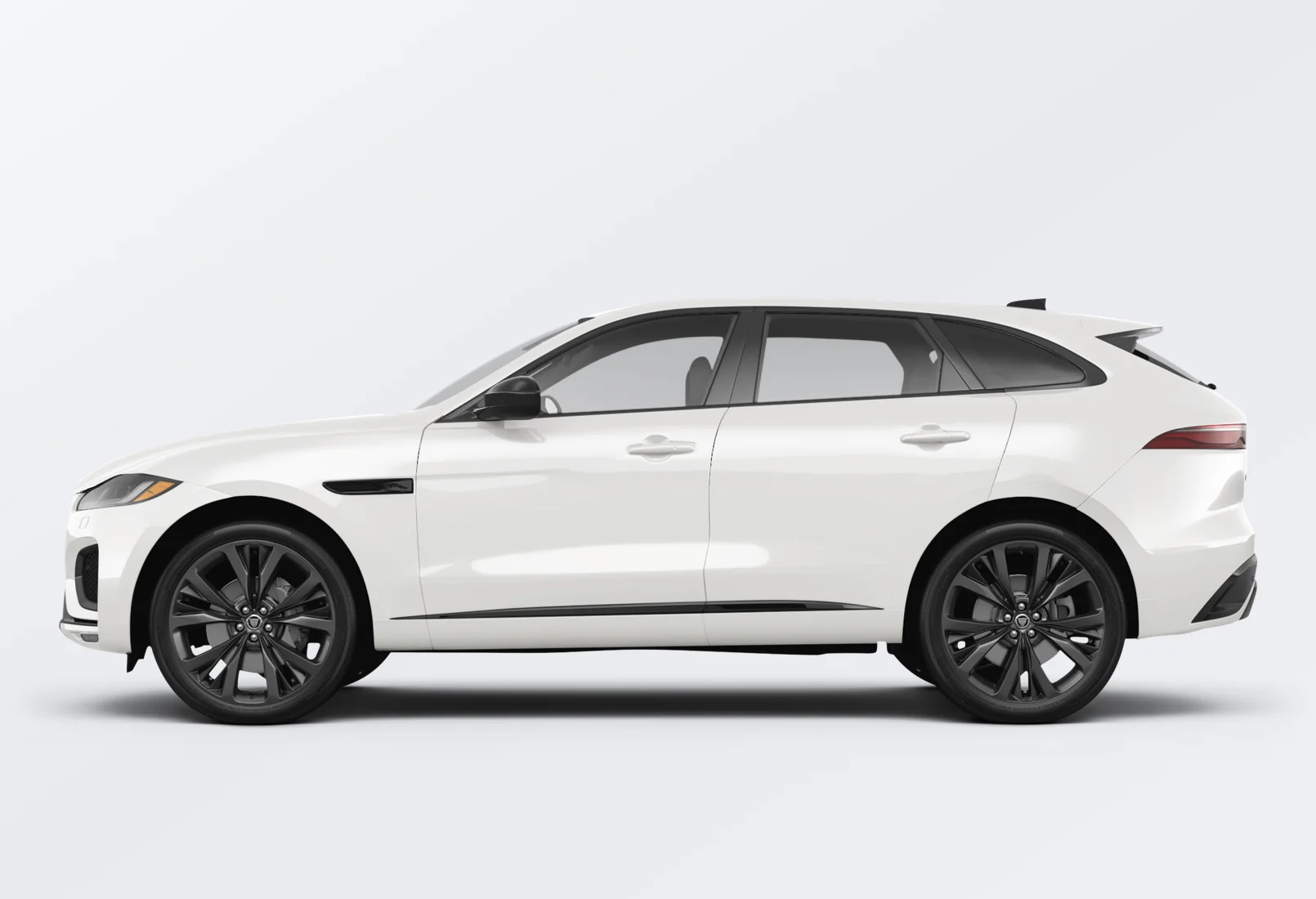 Jaguar F-PACE 2026 lease deal in NYC — side view