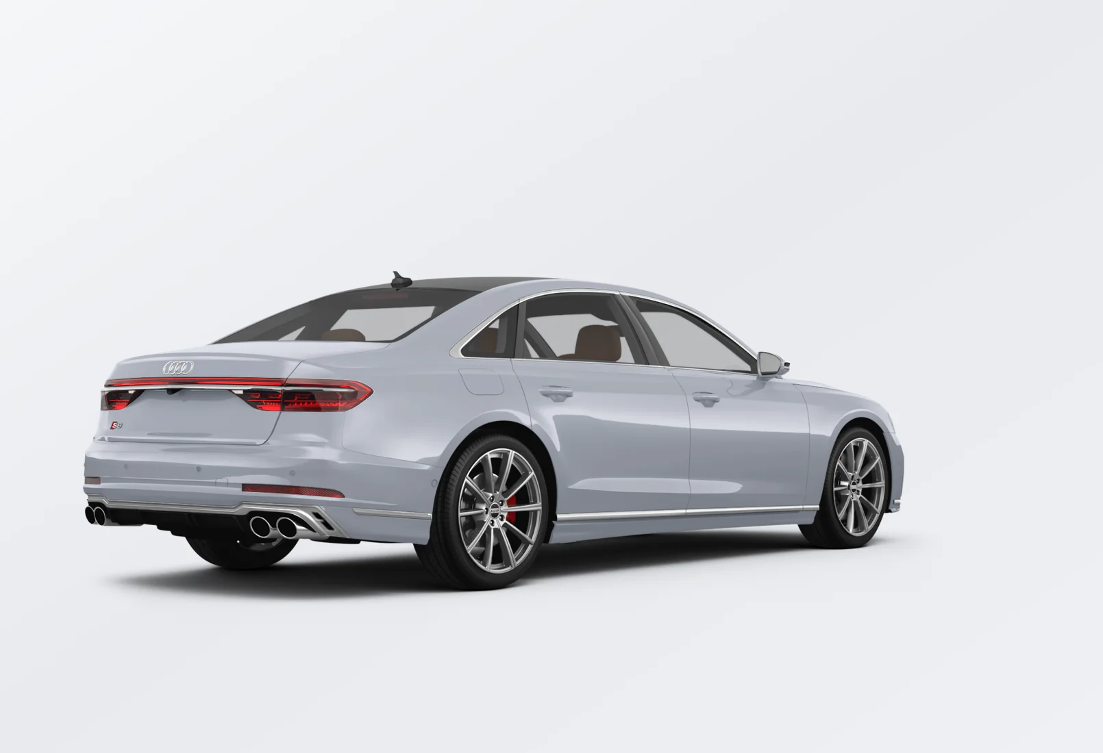 Audi S8 2026 lease deal in NYC — rear view