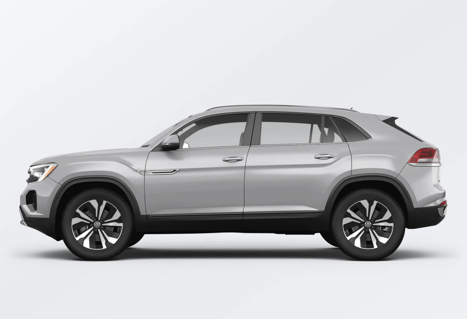 Volkswagen Atlas Cross Sport 2026 lease deal in NYC — side view