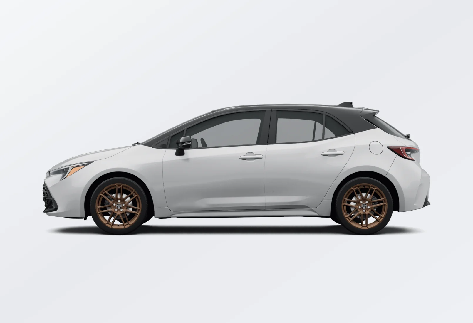Toyota Corolla Hatchback 2025 lease deal in NYC — side view