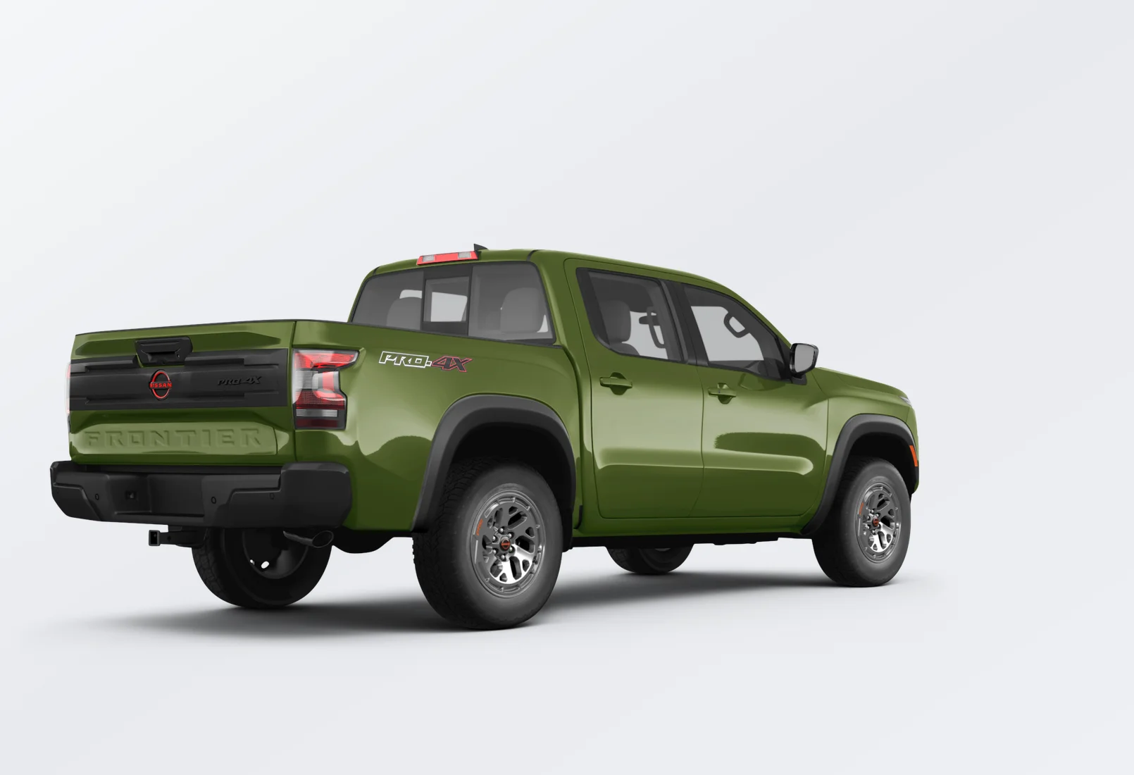 Nissan Frontier 2026 lease deal in NYC — rear view