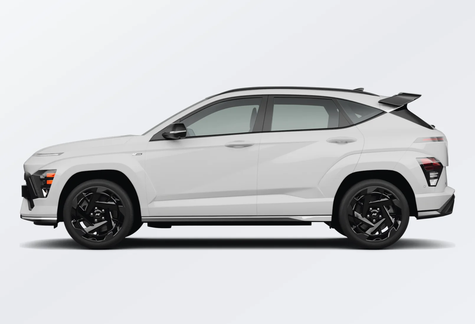 Hyundai Kona Electric 2025 lease deal in NYC — side view