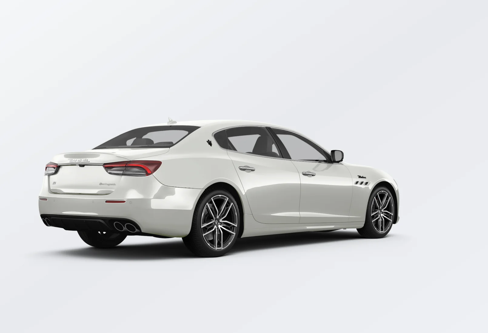 Maserati Quattroporte 2024 lease deal in NYC — rear view