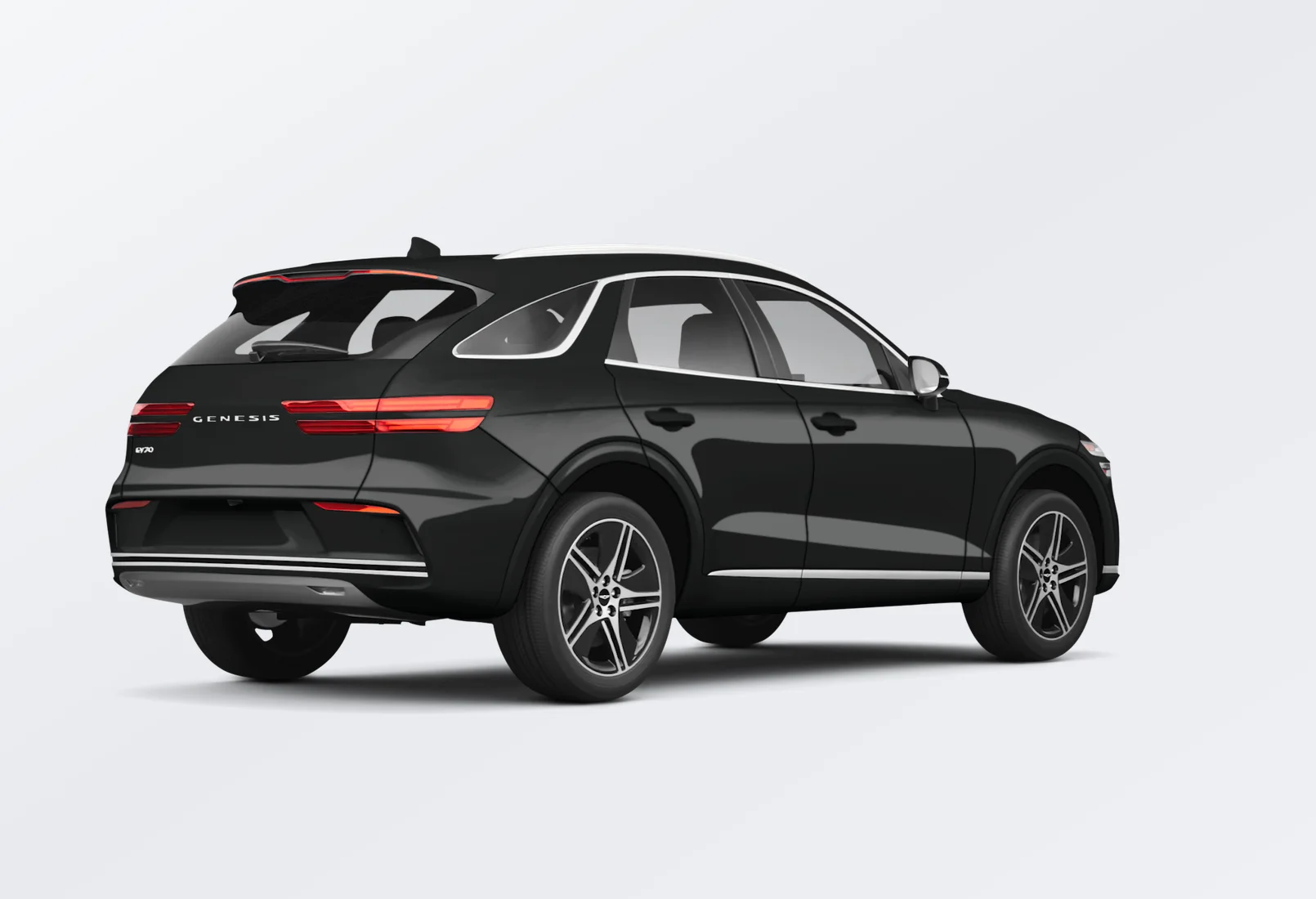 Genesis Electrified GV70 2026 lease deal in NYC — rear view