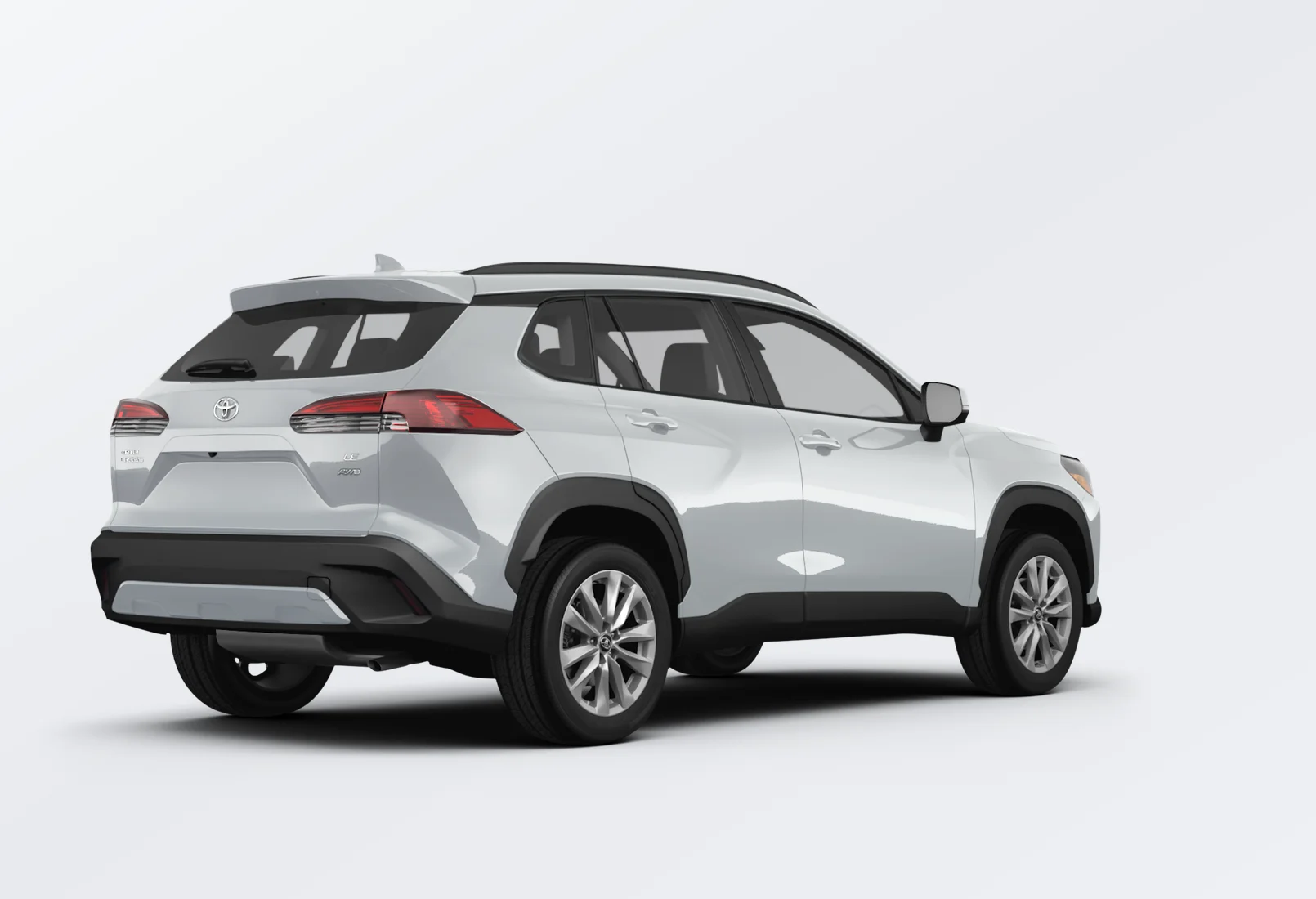 Toyota Corolla Cross 2025 lease deal in NYC — rear view