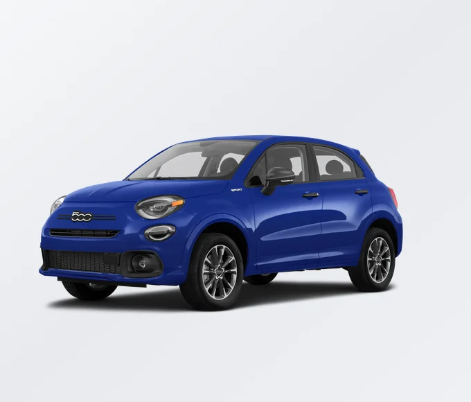 FIAT 500X 2023 lease deal in NYC — front view