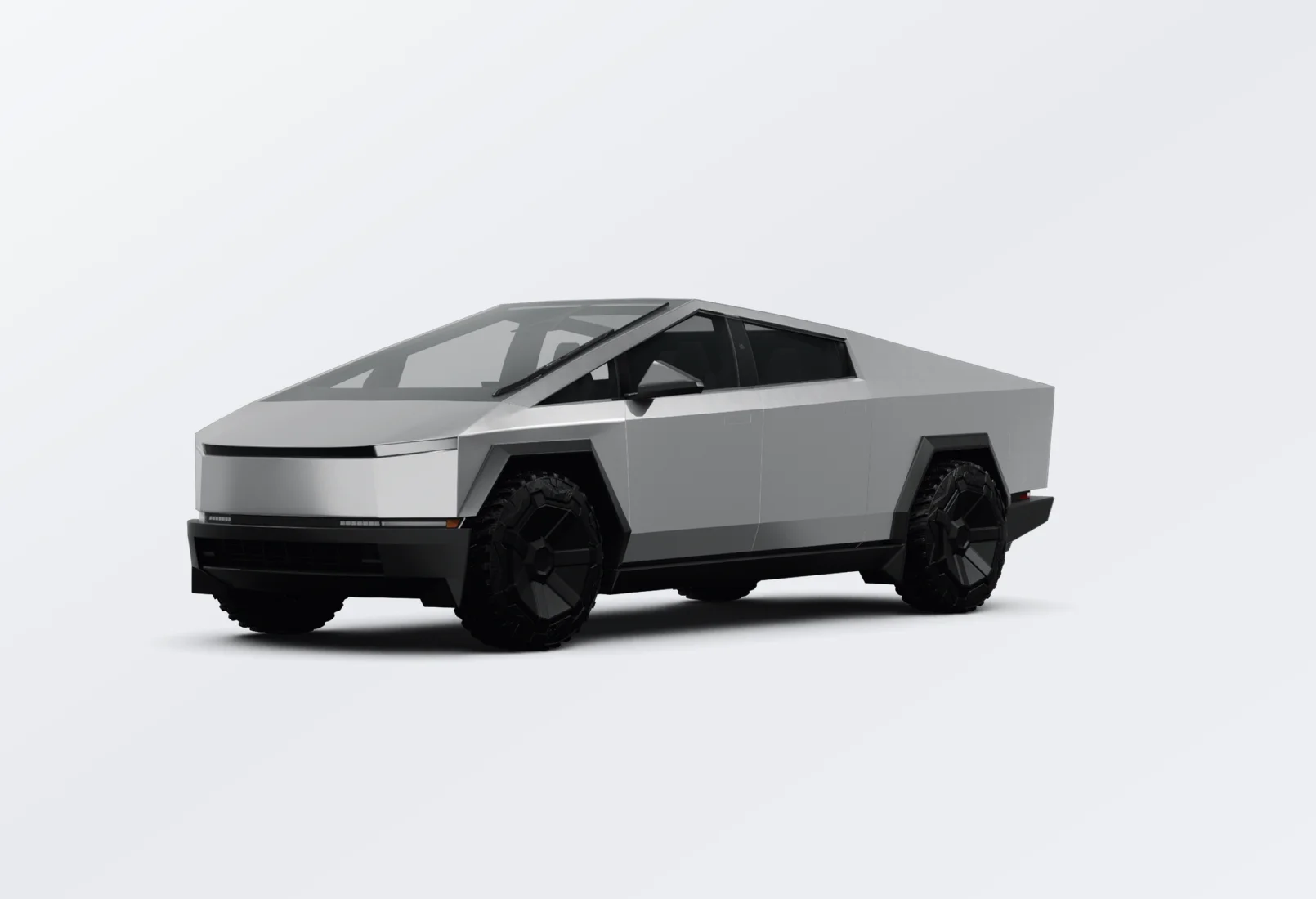 Tesla Cybertruck 2025 lease deal in NYC — front view