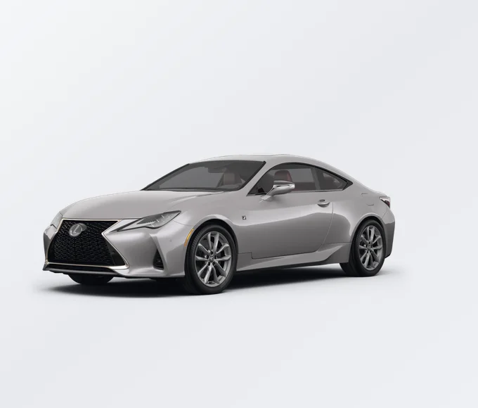 Lexus RC 350 2025 lease deal in NYC — front view