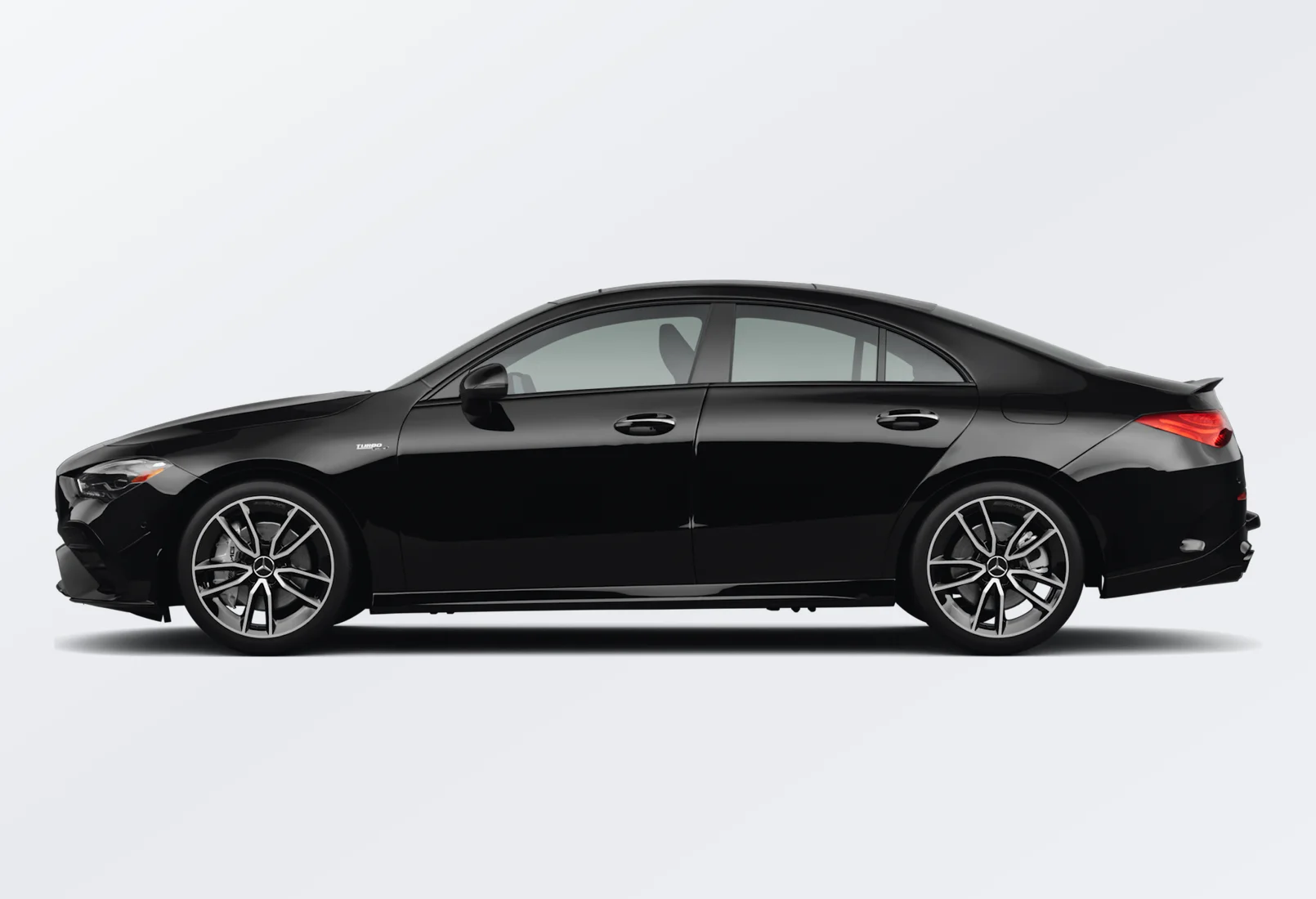 Mercedes-Benz CLA 2026 lease deal in NYC — side view