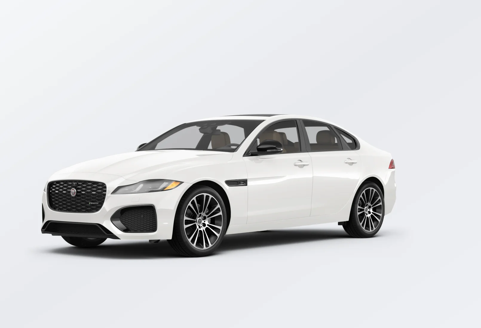 Jaguar XF 2024 lease deal in NYC — front view