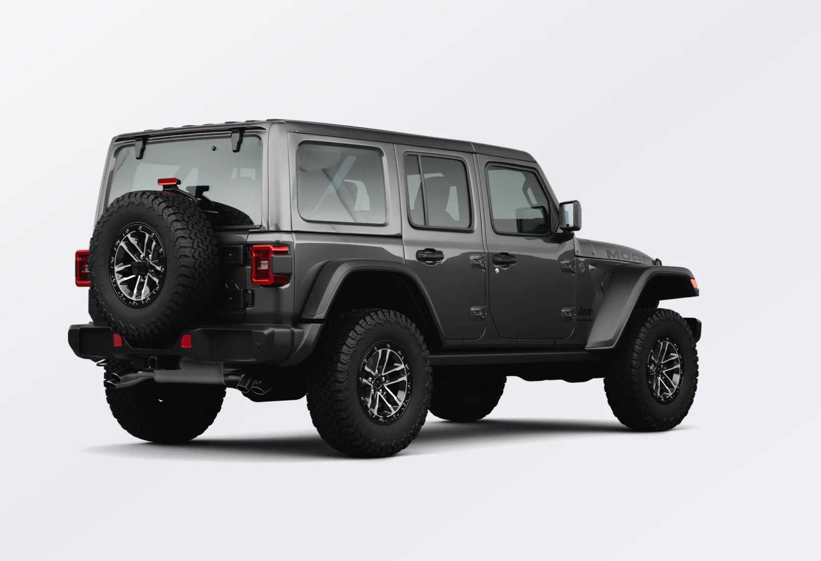 Jeep Wrangler 2026 lease deal in NYC — rear view