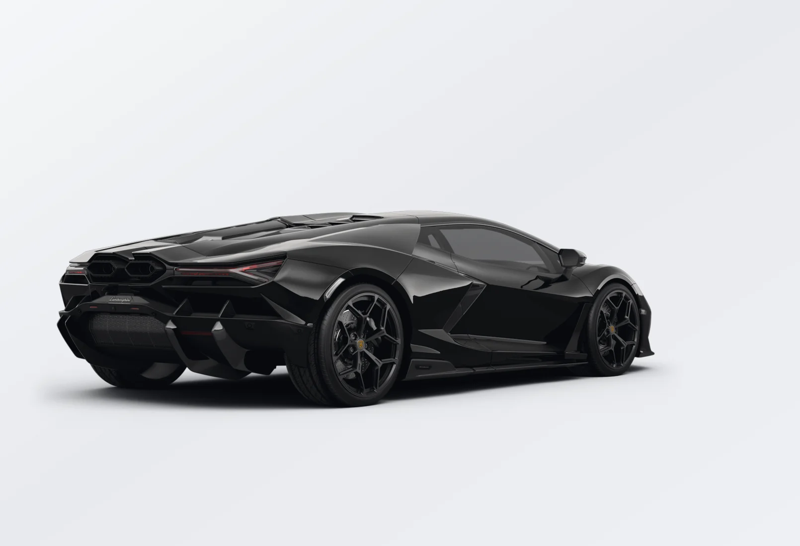 Lamborghini Revuelto 2025 lease deal in NYC — rear view