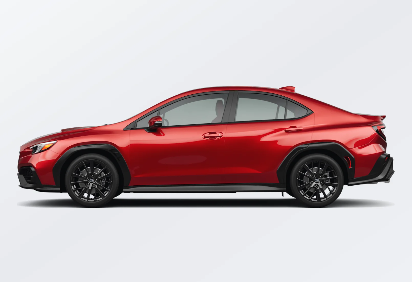 Subaru WRX 2026 lease deal in NYC — side view