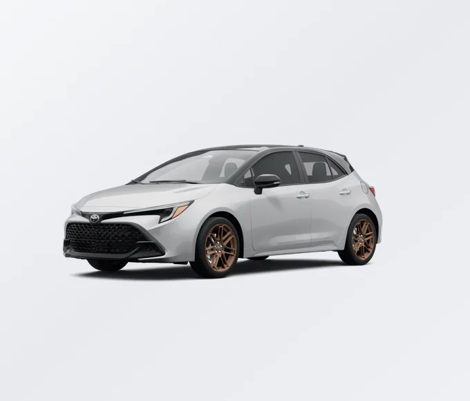 Toyota Corolla Hatchback 2025 lease deal in NYC — front view