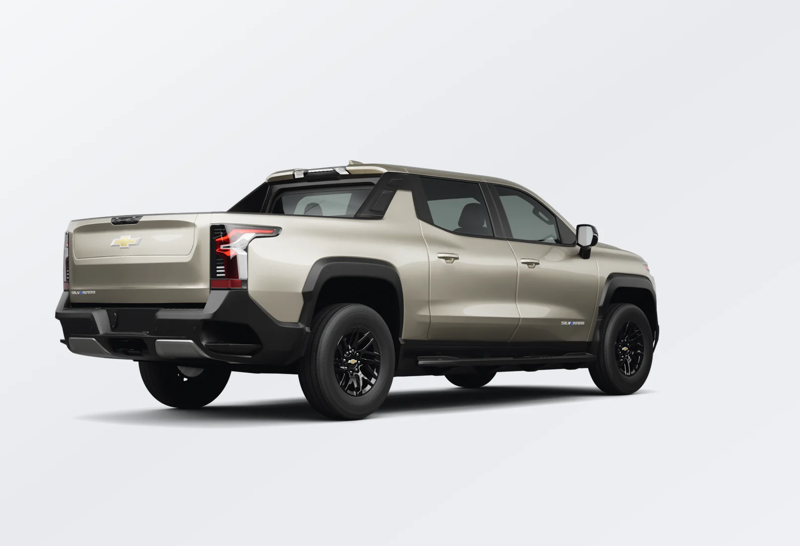 Chevrolet Silverado EV 2026 lease deal in NYC — rear view