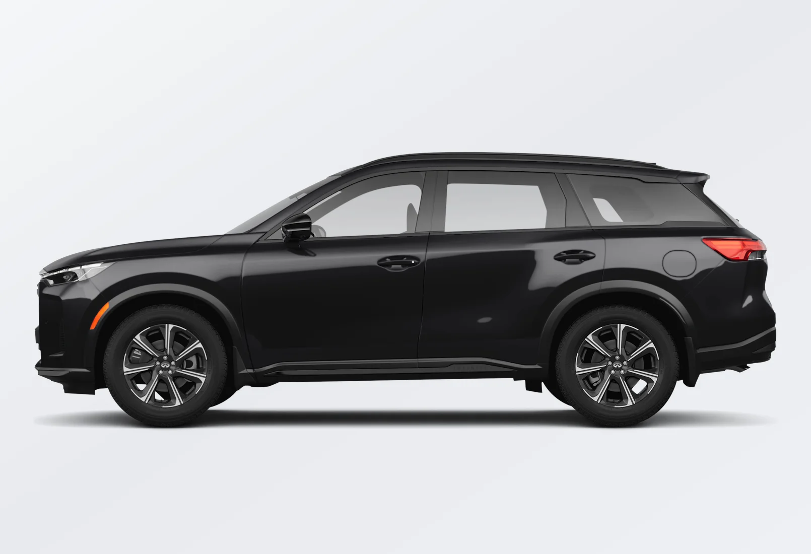 Infiniti QX60 2026 lease deal in NYC — side view