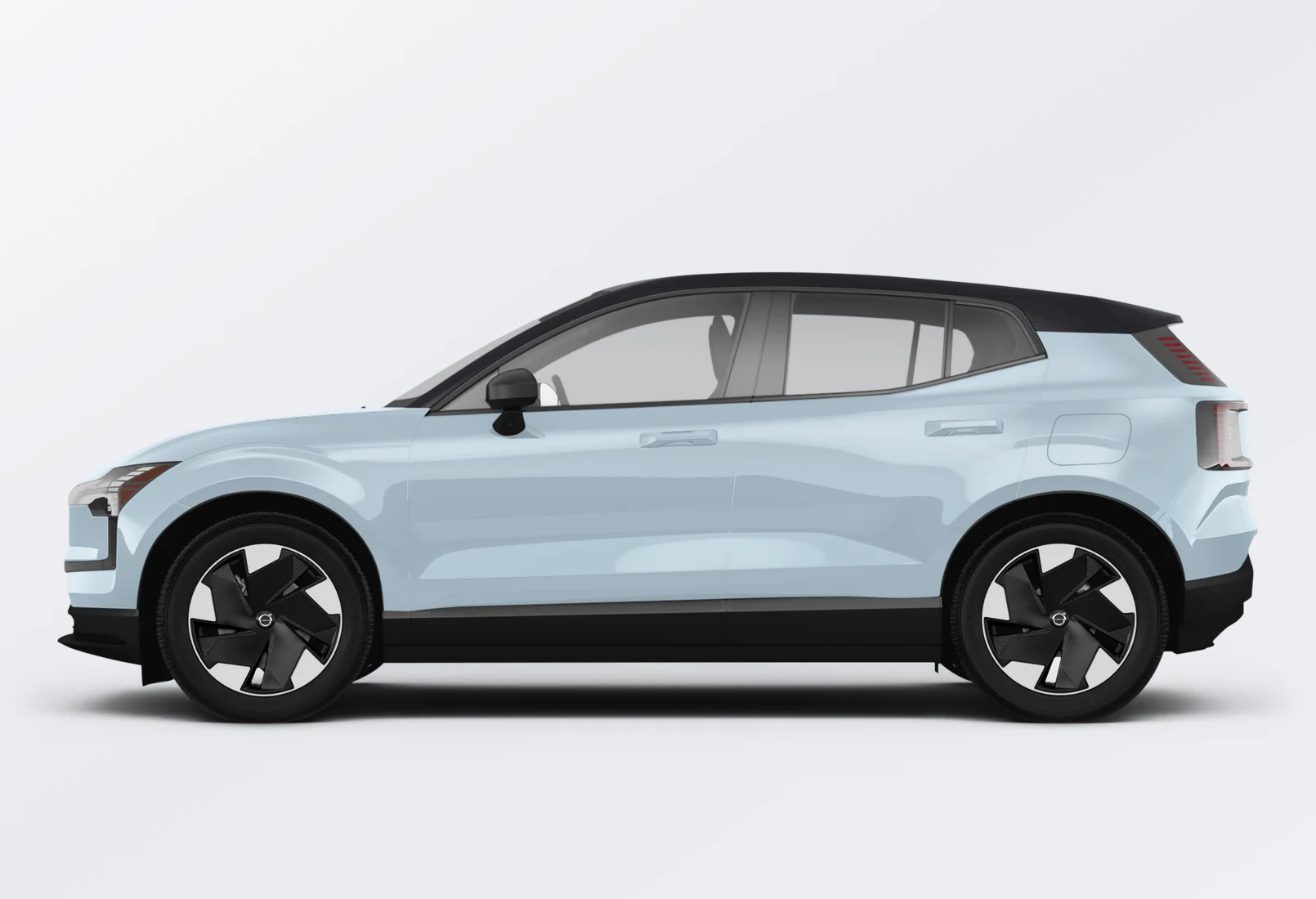 Volvo EX30 2026 lease deal in NYC — side view