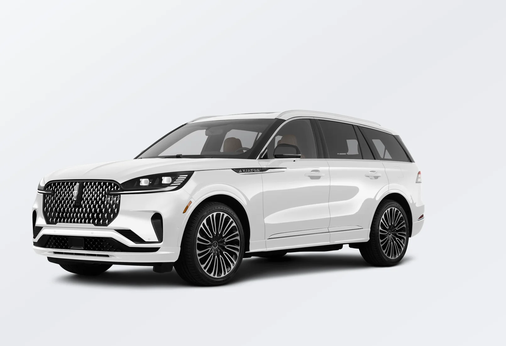 Lincoln Aviator 2025 lease deal in NYC — front view