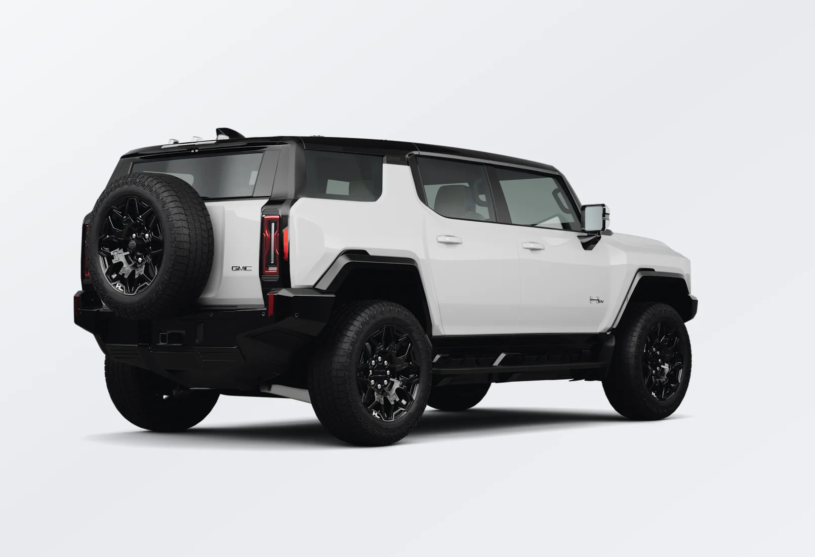 GMC HUMMER EV 2025 lease deal in NYC — rear view