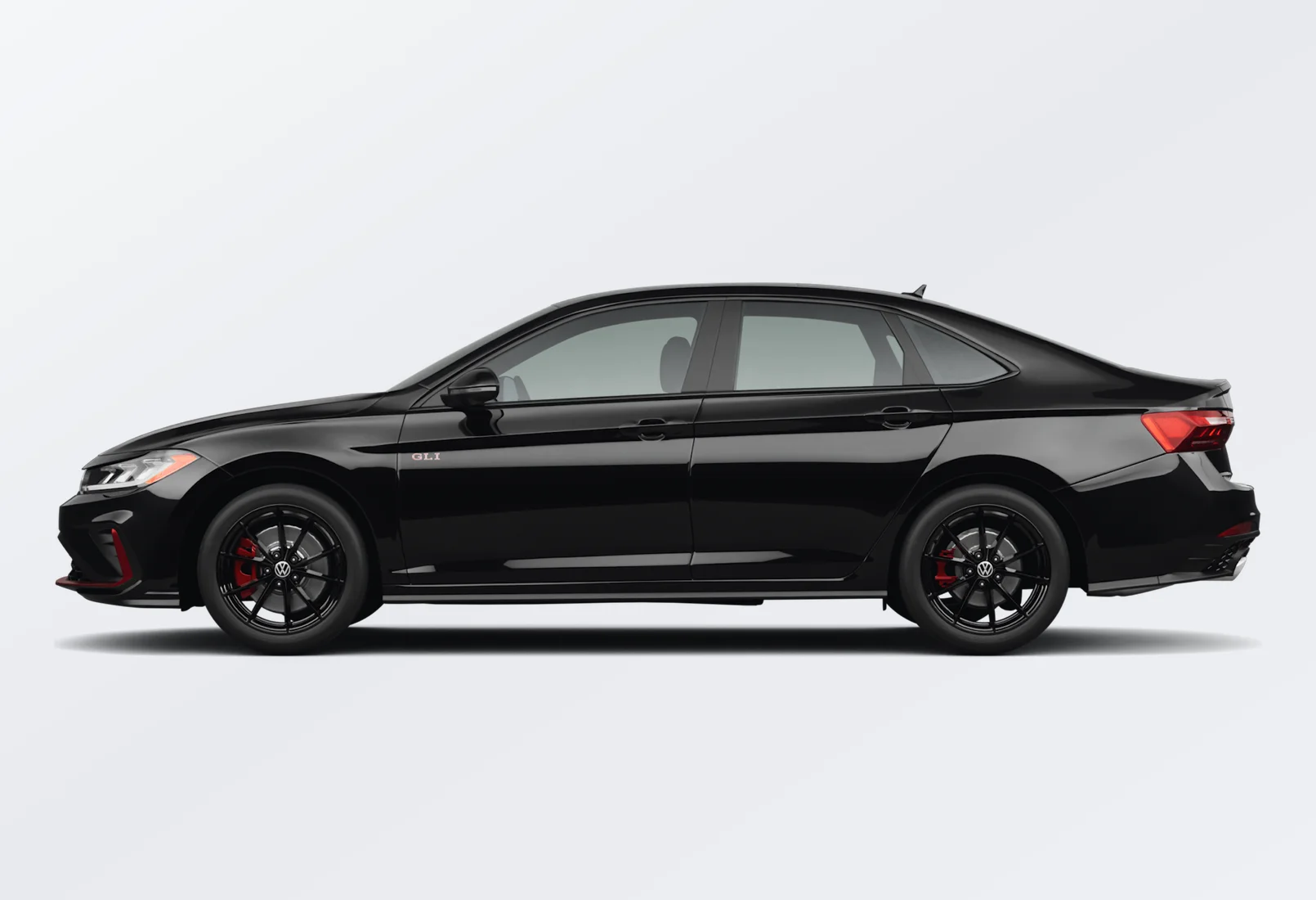 Volkswagen Jetta GLI 2026 lease deal in NYC — side view