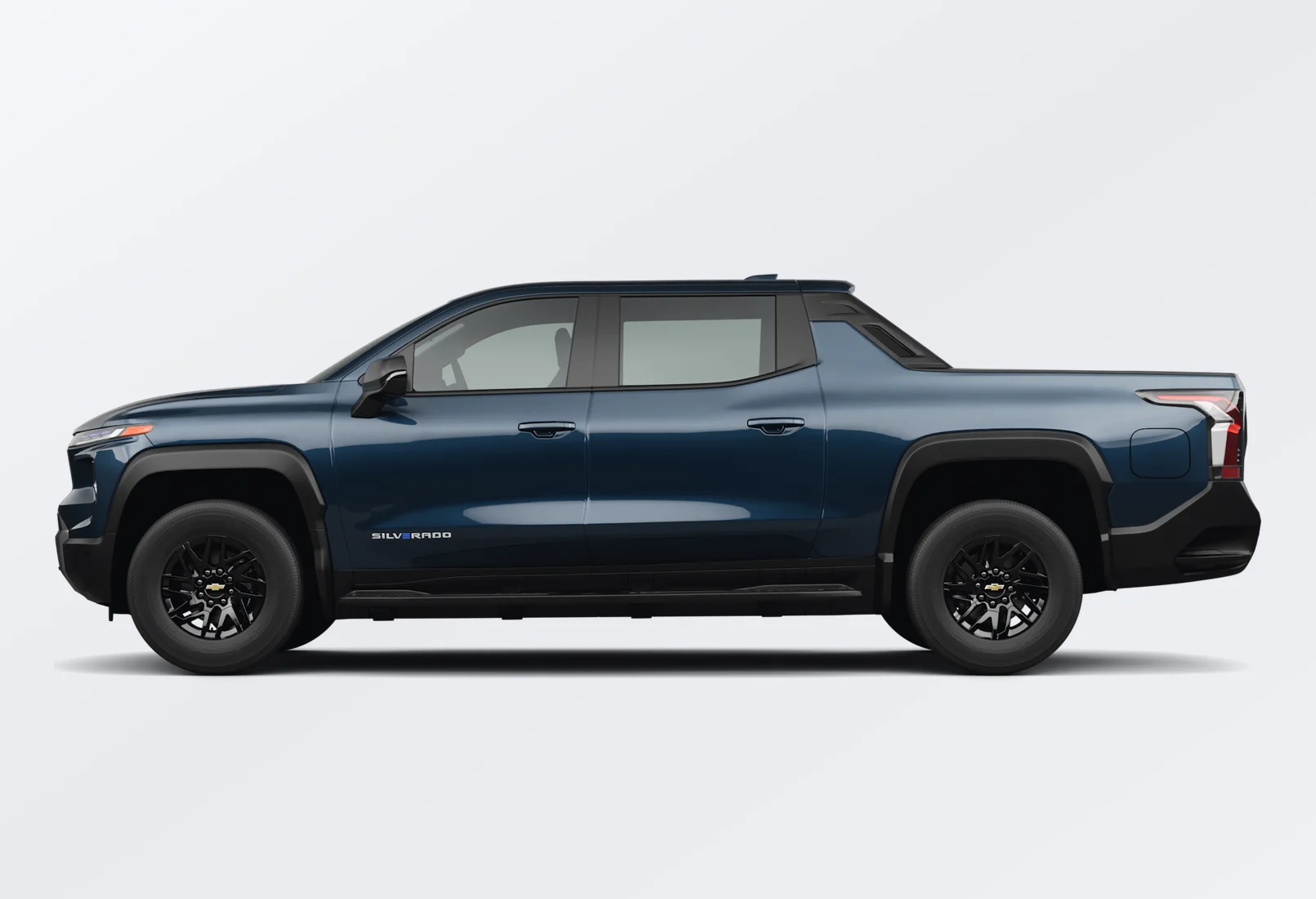 Chevrolet Silverado EV 2026 lease deal in NYC — side view