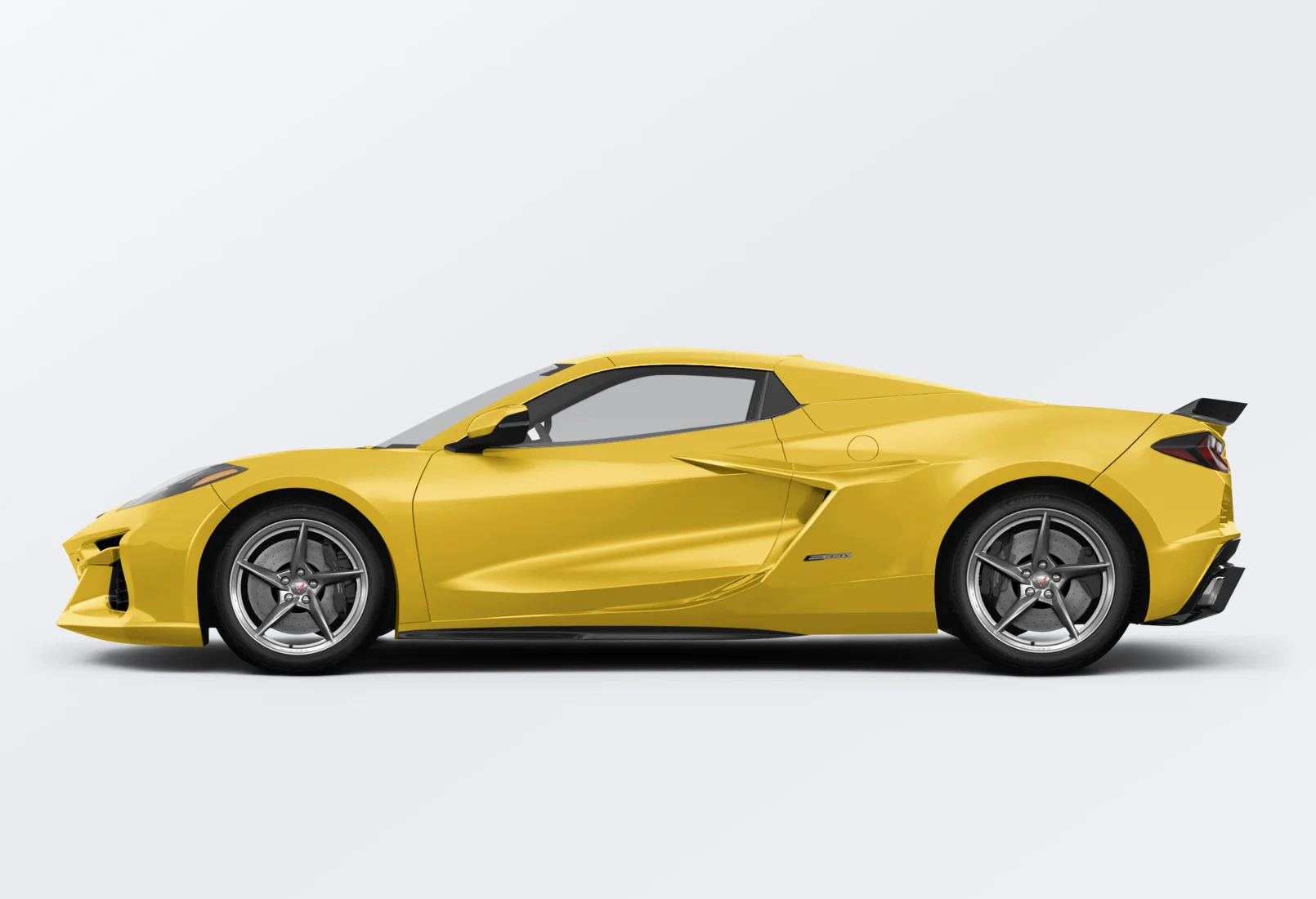 Chevrolet Corvette 2026 lease deal in NYC — side view