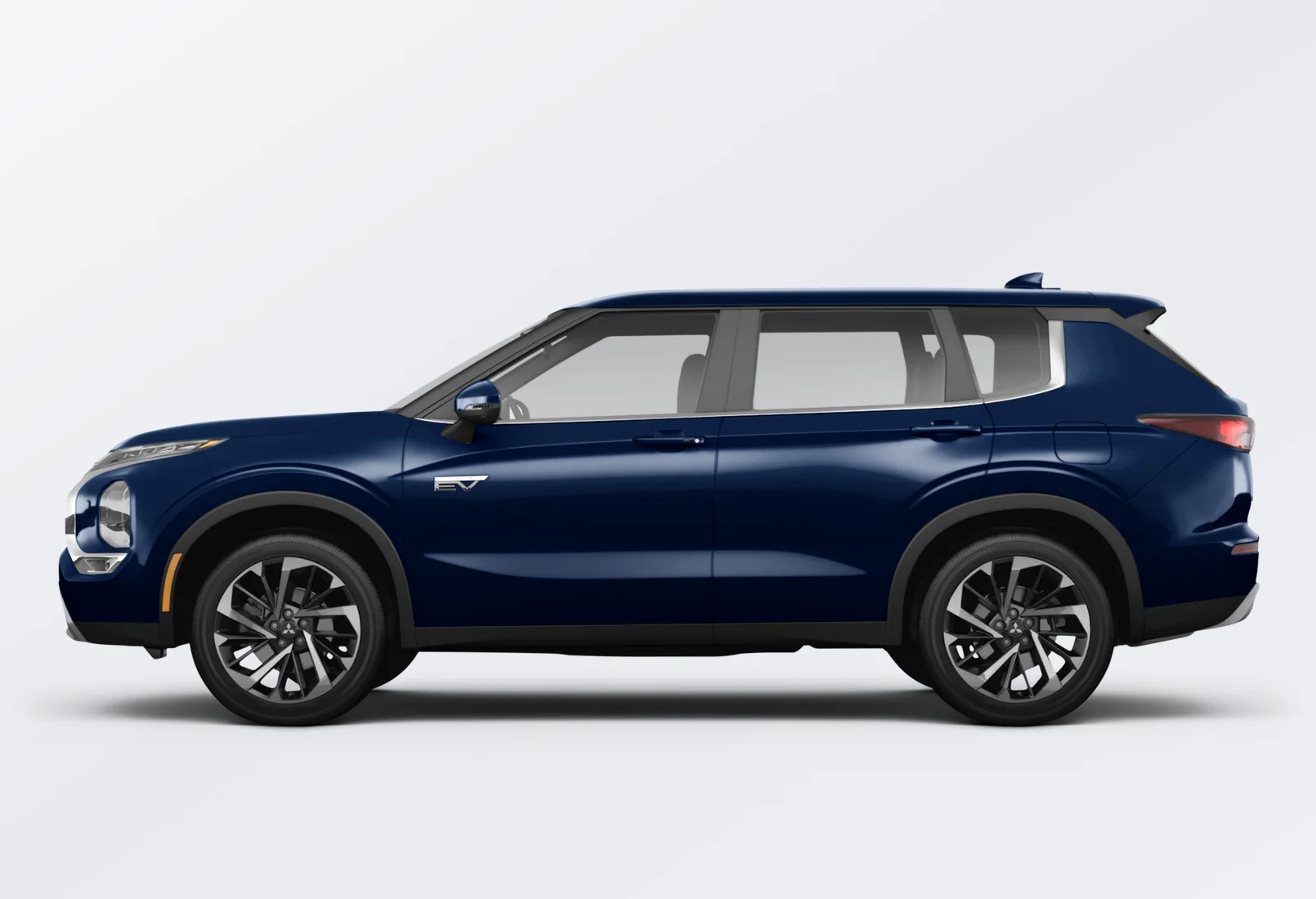 Mitsubishi Outlander PHEV 2025 lease deal in NYC — side view