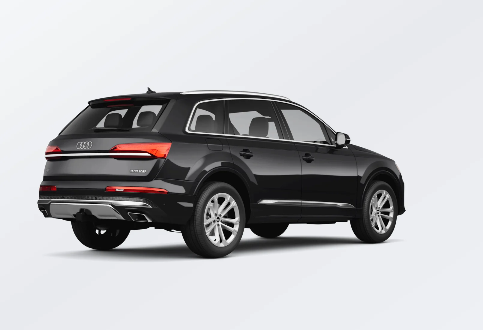 Audi Q7 2026 lease deal in NYC — rear view