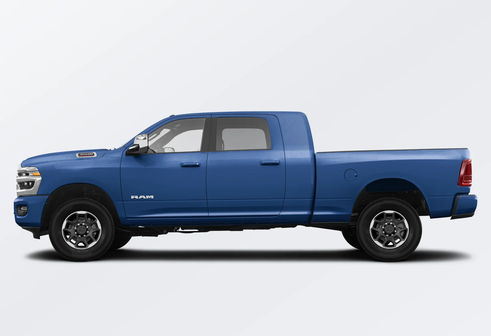 Ram 3500 2025 lease deal in NYC — side view